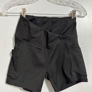 Shosho blank athletic shorts size S